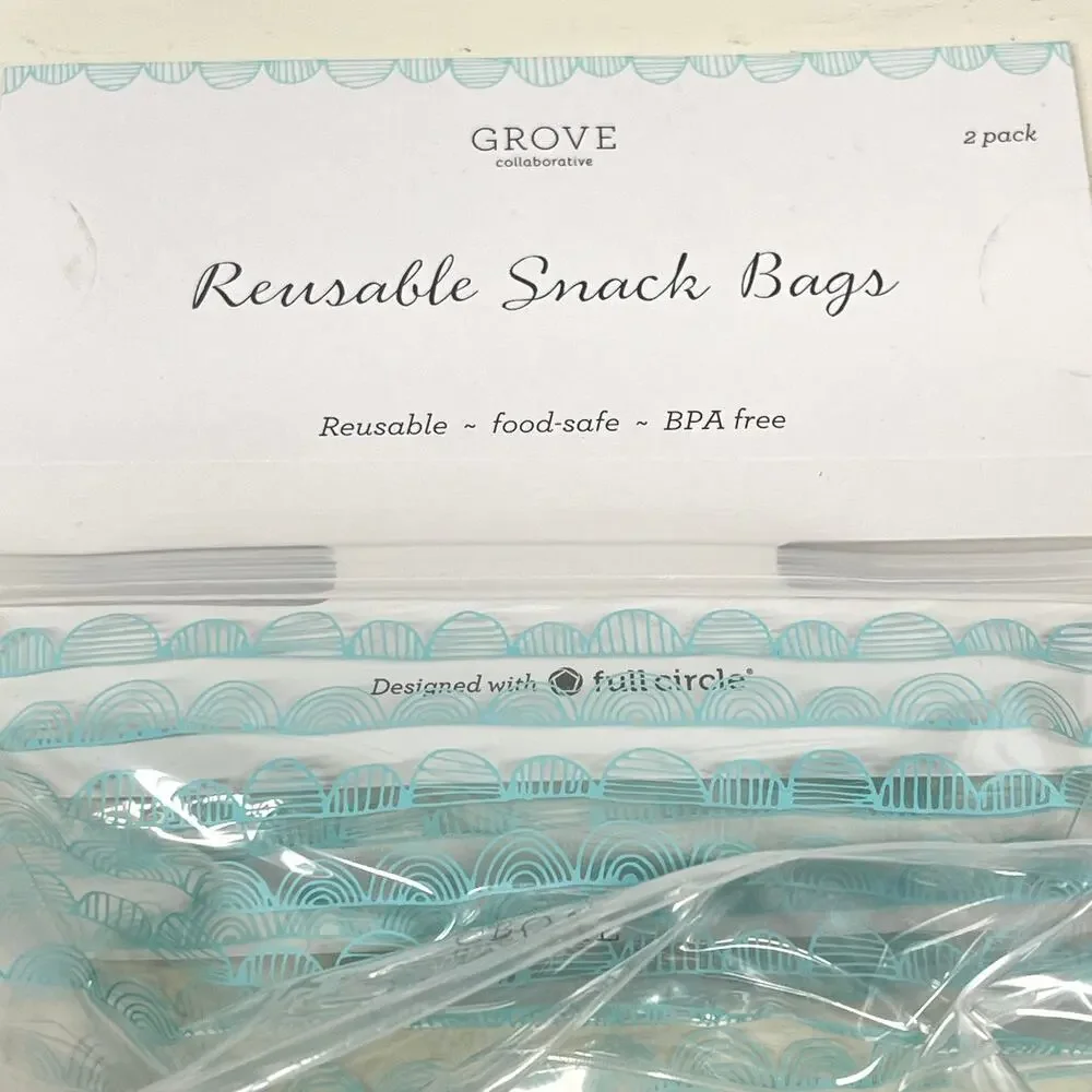 Grove Reusable Storage Snack Bags - Picture 3 of 4